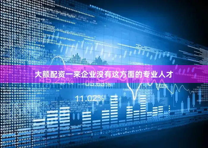 大额配资一来企业没有这方面的专业人才
