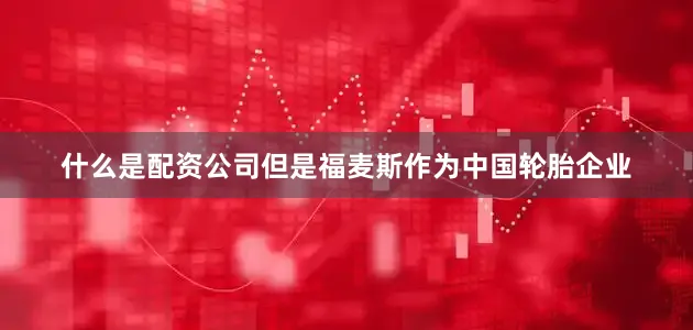 什么是配资公司但是福麦斯作为中国轮胎企业
